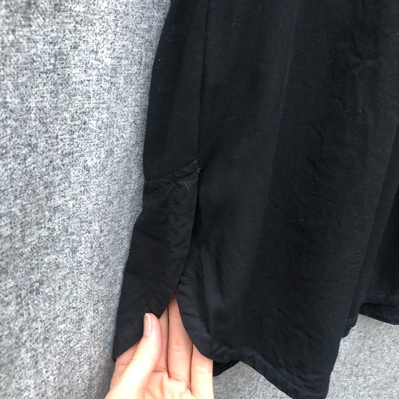 AllSaints Black Collared Tank Dress w/ Pockets - Picture 6 of 7